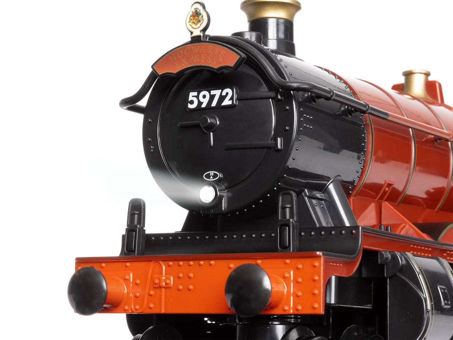 Hogwarts Express Battery-Powered Train Set – Bluetooth Remote Toy Train with Real Sounds, Lights & Steam Effects | For Kids Ages 4+
