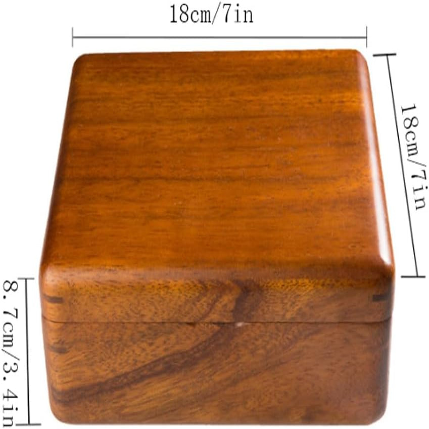 🌿 Solid Wood Jewelry Storage Box – Elegance Meets Tradition
