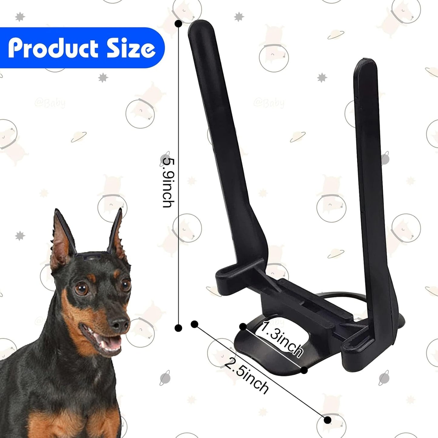🐶 Dog Ear Stand-Up Support Tool – Adjustable, Comfortable, and Reusable