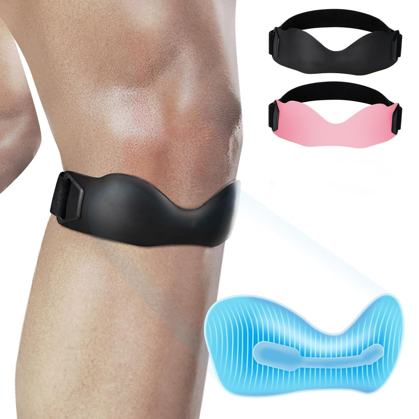 🦵 Patella Knee Strap – Adjustable Compression Brace for Pain Relief & Stabilization