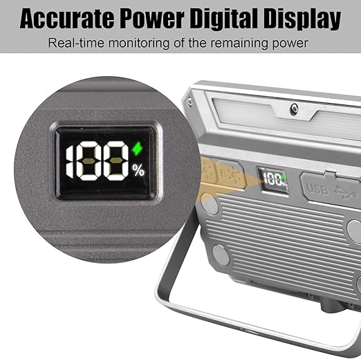🔦 50W LED Work Light – Ultra-Bright, Waterproof & Portable Lighting for Any Jobsite
