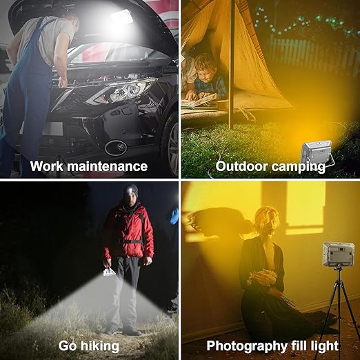 🔦 50W LED Work Light – Ultra-Bright, Waterproof & Portable Lighting for Any Jobsite