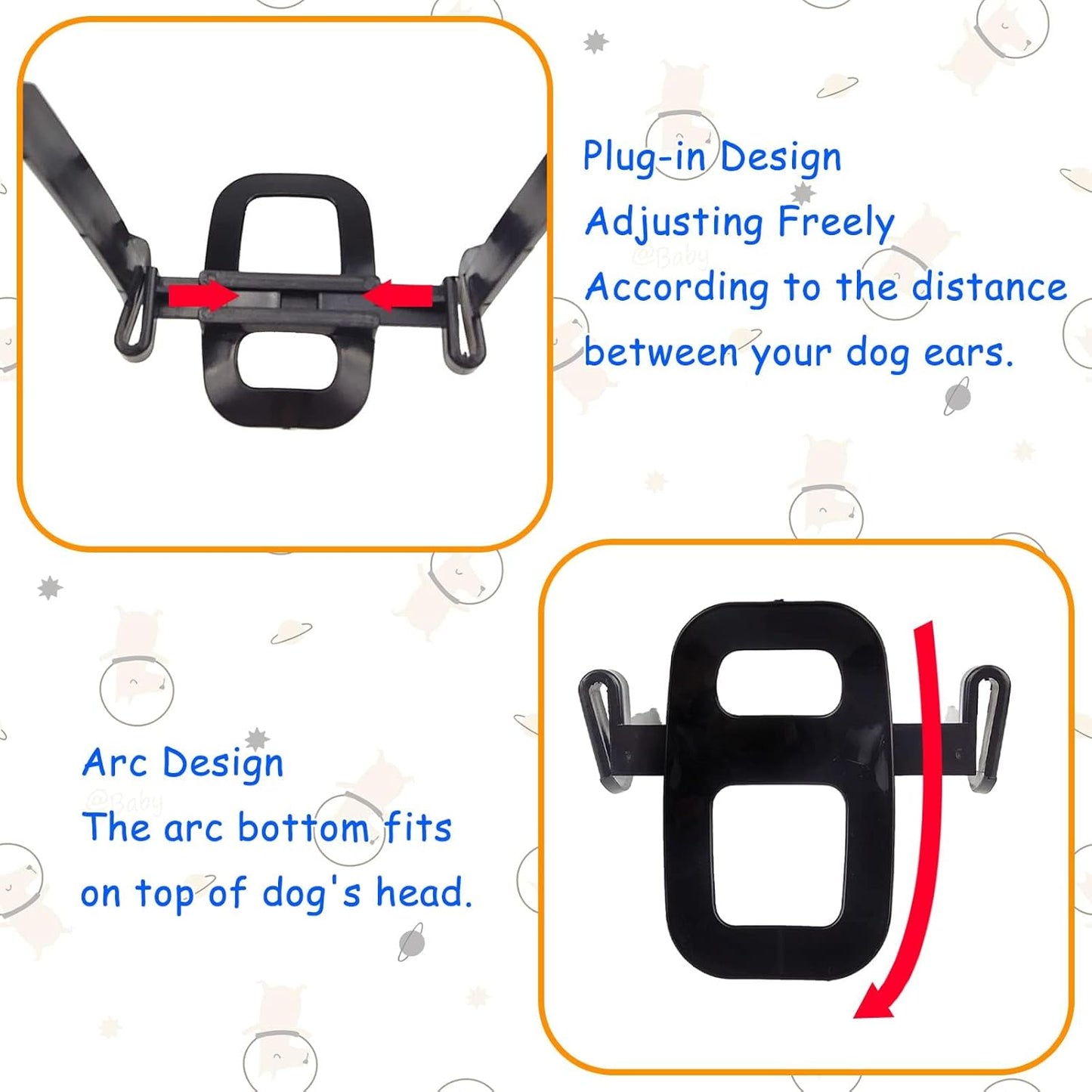 🐶 Dog Ear Stand-Up Support Tool – Adjustable, Comfortable, and Reusable