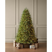 Grand Duchess Twinkling Balsam Fir Slim Flocked Christmas Tree 🎄✨