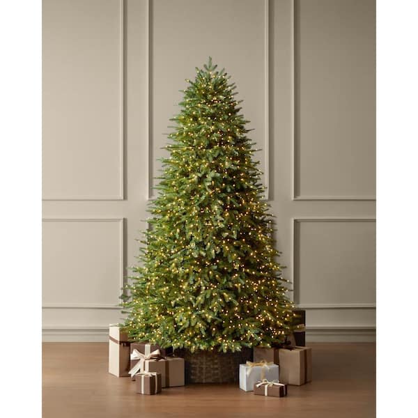 Grand Duchess Twinkling Balsam Fir Slim Flocked Christmas Tree 🎄✨