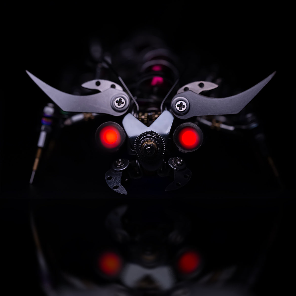 Nebulipedes Assembly Kit – Sci-Fi LED Mech Model, Dual-Color Glow
