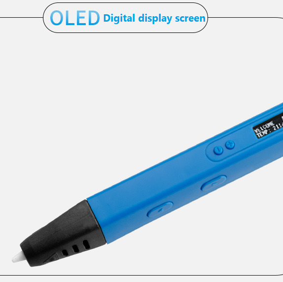 High-Temperature Professional 3D Printing Pen – Unlimited Creativity in Your Hands
