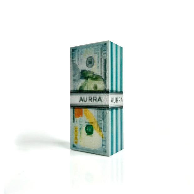 💸Floating Pixelated Money Art – Luminous Magnetic Bill Sculpture💰