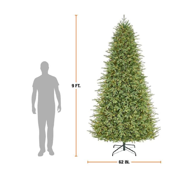 Grand Duchess Twinkling Balsam Fir Slim Flocked Christmas Tree 🎄✨