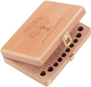 Baby Tooth Keepsake Box with Photo Frame | Wooden Tooth Fairy Organizer