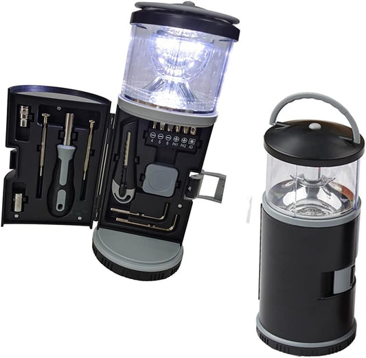LED Camping Lantern Tool Set – Super Bright Portable Survival Light for Emergency, Hurricane, Outdoor & Home Use