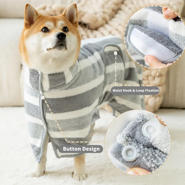 QuickDry Dog Robe