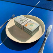 💸Floating Pixelated Money Art – Luminous Magnetic Bill Sculpture💰