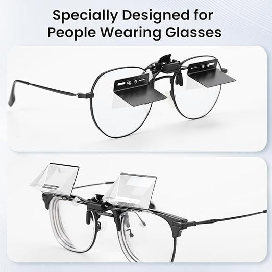 Lazy Glasses - 90° Horizontal Reading Glasses (Neck Relief Prism Glasses)