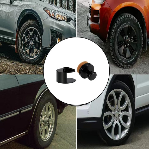 Tire Dressing Brush – Reusable High-Density Soft Bristle Applicator