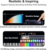Expandable Smart Keyboard – Foldable LED Light Piano
