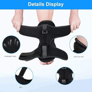 Plantar Fasciitis Night Splint with Adjustable Support & Massage Ball