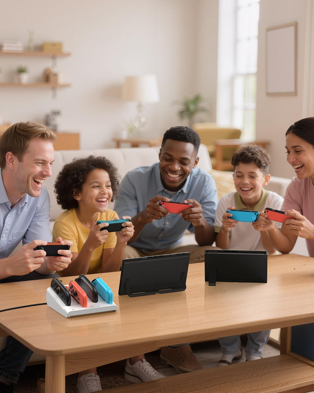 8-in-1 Charging Dock – Compatible with Switch 2, Switch, and Switch OLED