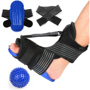 Plantar Fasciitis Night Splint with Adjustable Support & Massage Ball