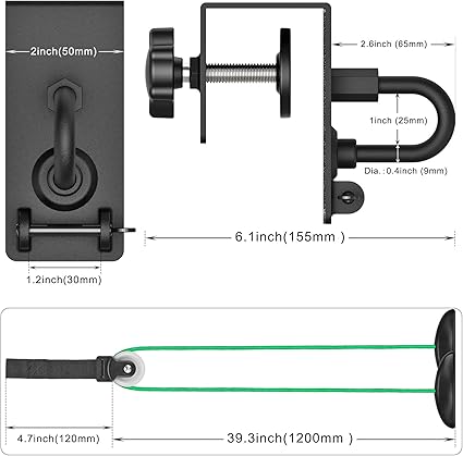 Shoulder Pulley for Rotator Cuff Recovery | Heavy-Duty Door Anchor Design
