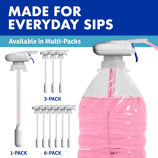 Automatic Drink Dispenser – Hands-Free Refrigerator Beverage Pump for Milk, Juice & More