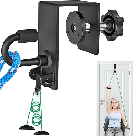 Shoulder Pulley for Rotator Cuff Recovery | Heavy-Duty Door Anchor Design