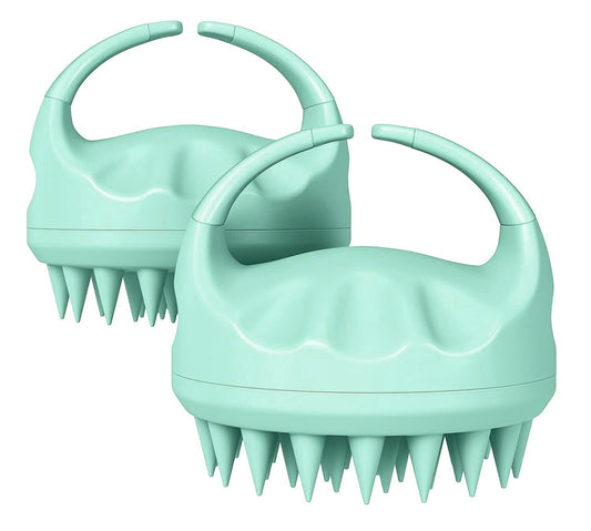 💆 Silicone Scalp Massager Brush – Spa-Like Hair Care in the Palm of Your Hand