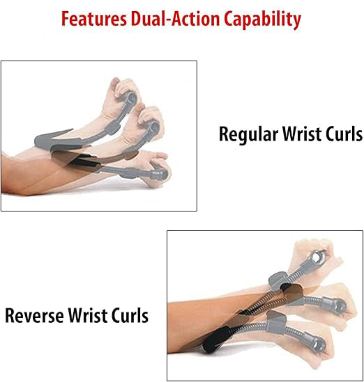 💪 Wrist Strength Trainer – Build Forearm Power with Dual-Action Resistance