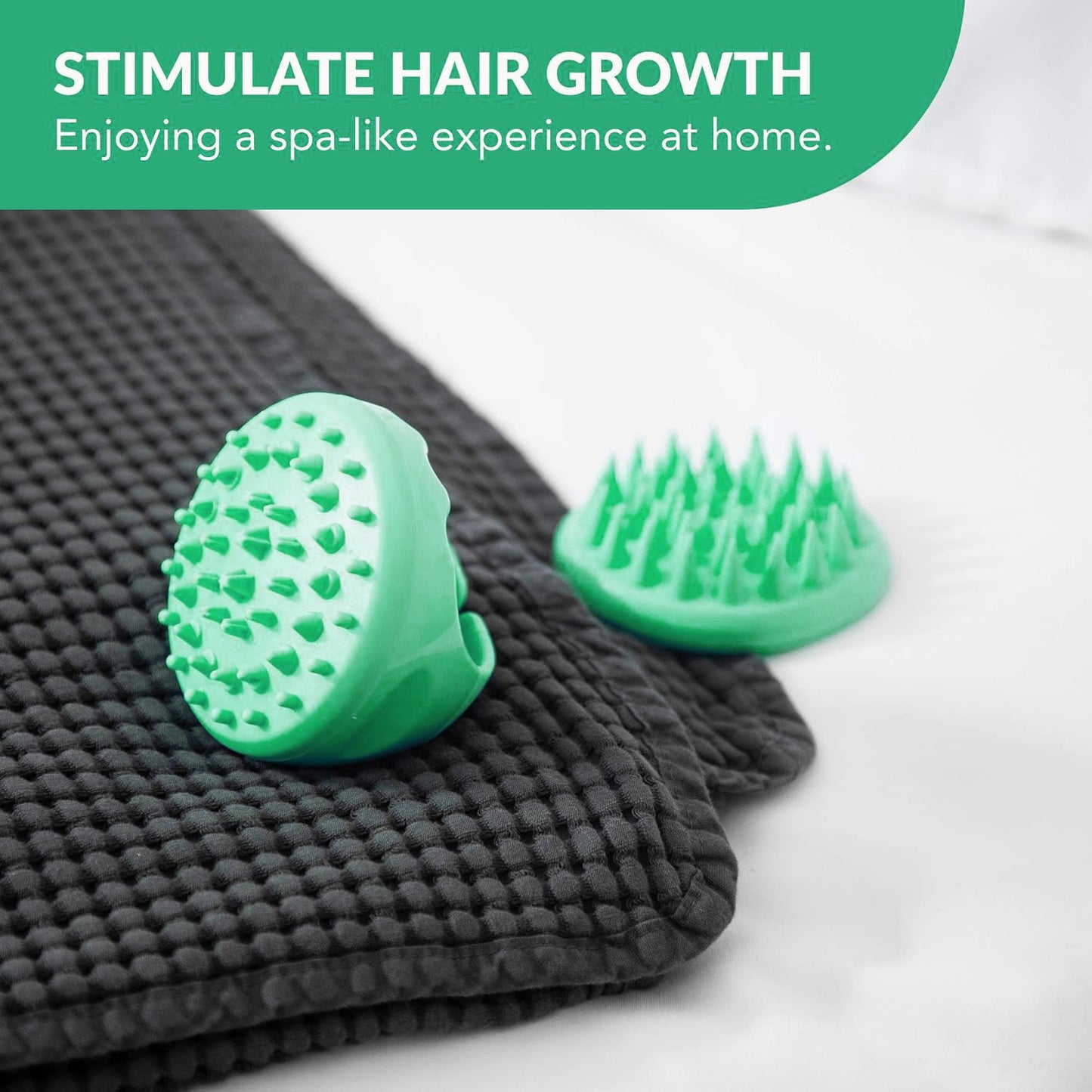 💆 Silicone Scalp Massager Brush – Spa-Like Hair Care in the Palm of Your Hand