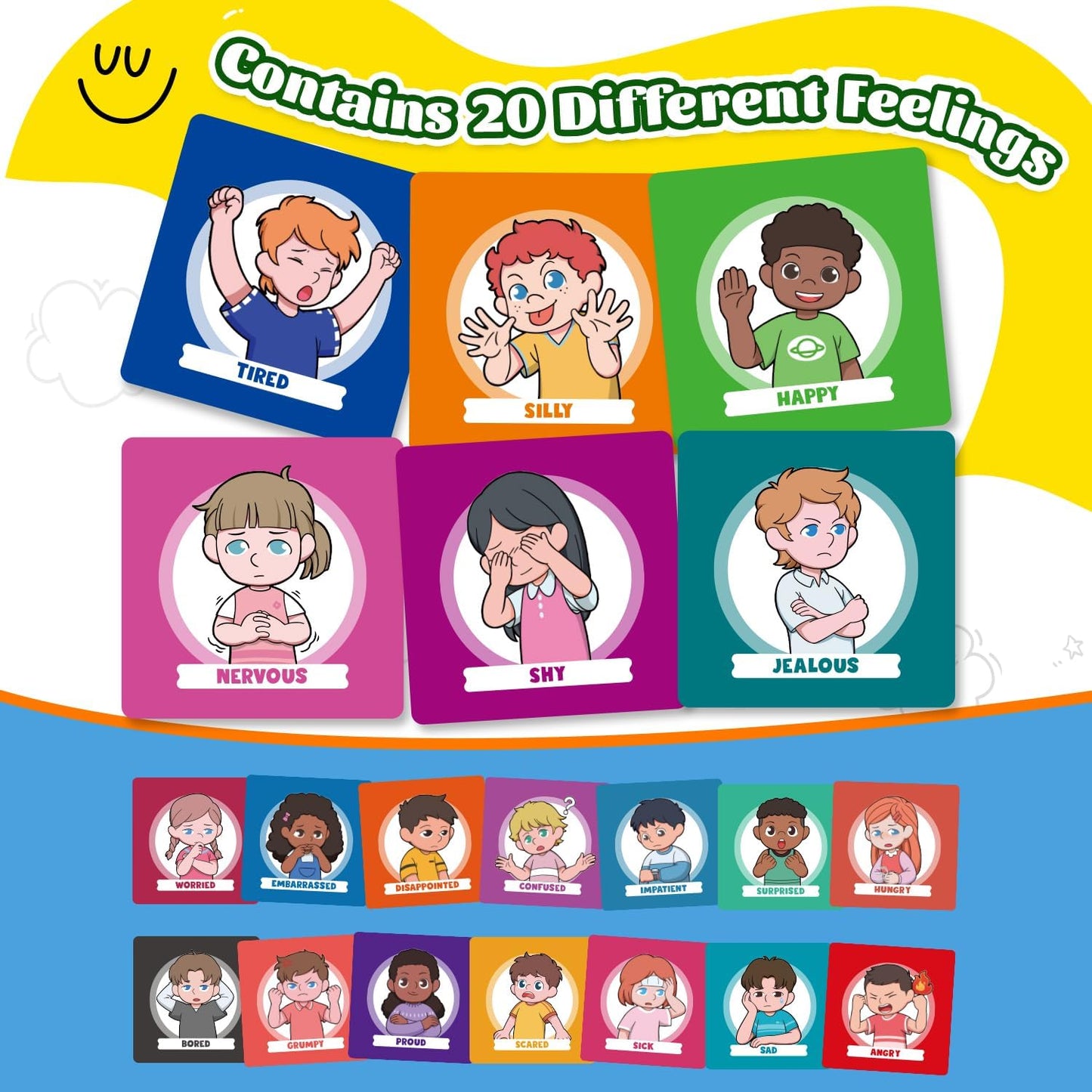 Feelings and Emotions Flipbook – Fun & Educational Emotional Regulation Tool for Kids