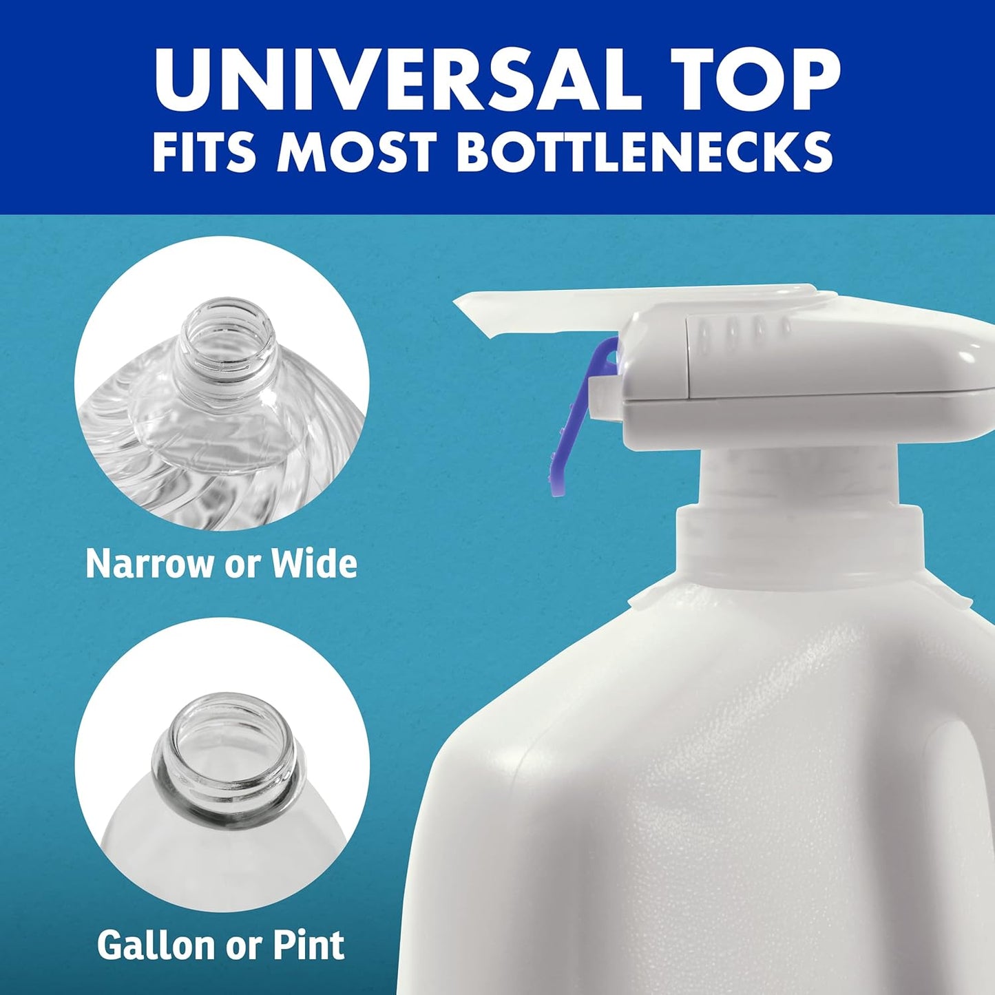 Automatic Drink Dispenser – Hands-Free Refrigerator Beverage Pump for Milk, Juice & More