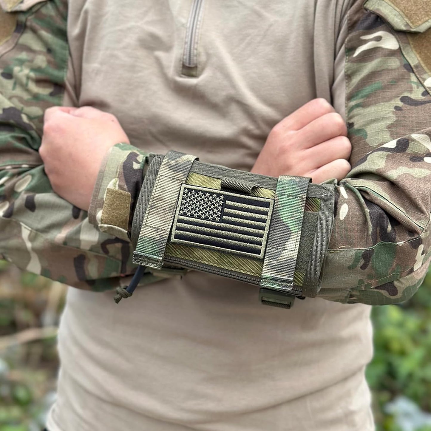 Tactical Arm Map Pouch – Secure, Accessible, Built for Action