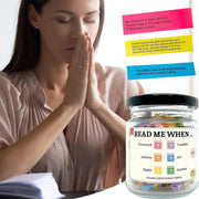 Hand Rolled 90-Day Bible Verses Jar – Daily Faith & Family Reflection Gift