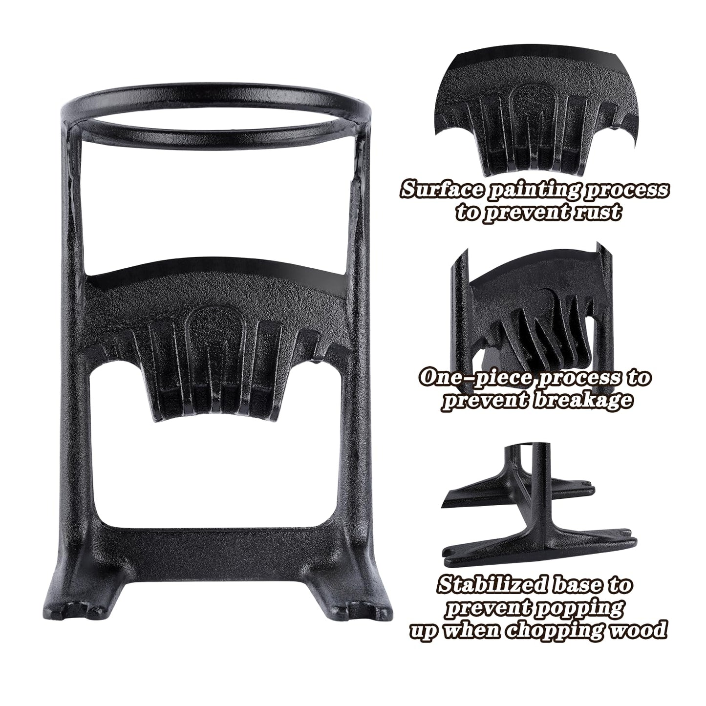 Kindling Cracker – Safe & Easy Manual Firewood Splitter Wedge