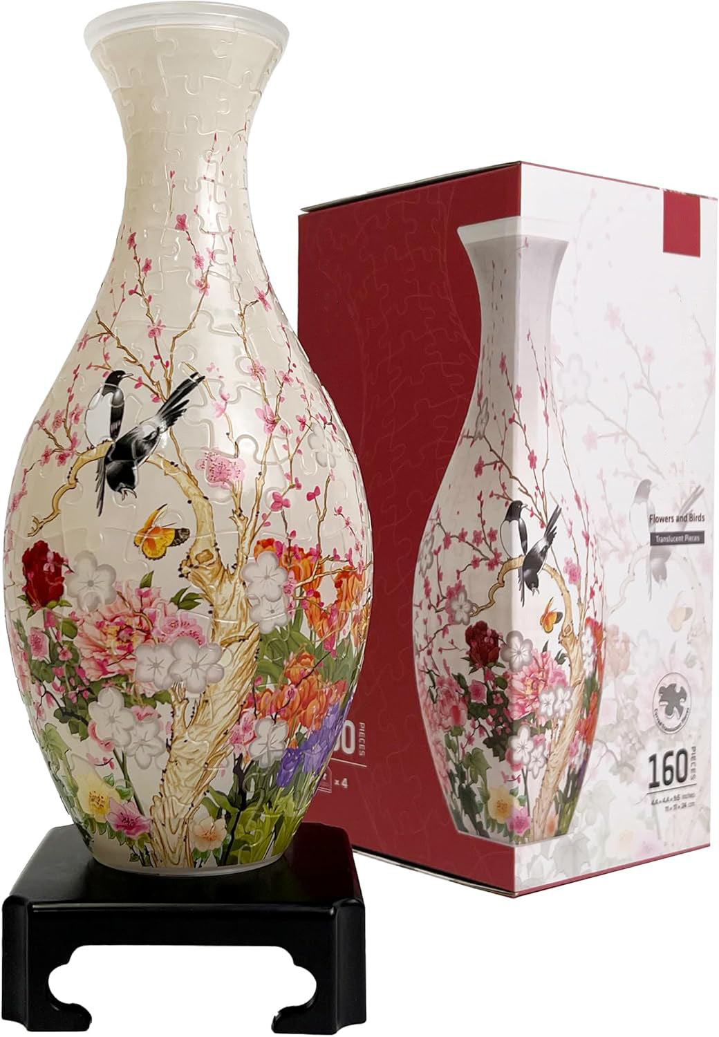 🧩 3D Puzzle Flower Vase – Buildable Art That Blooms with Style