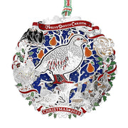 Santa's Reindeer Christmas Bauble - 3D Enamel Collectible Decoration 🦌🎄