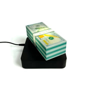 💸Floating Pixelated Money Art – Luminous Magnetic Bill Sculpture💰