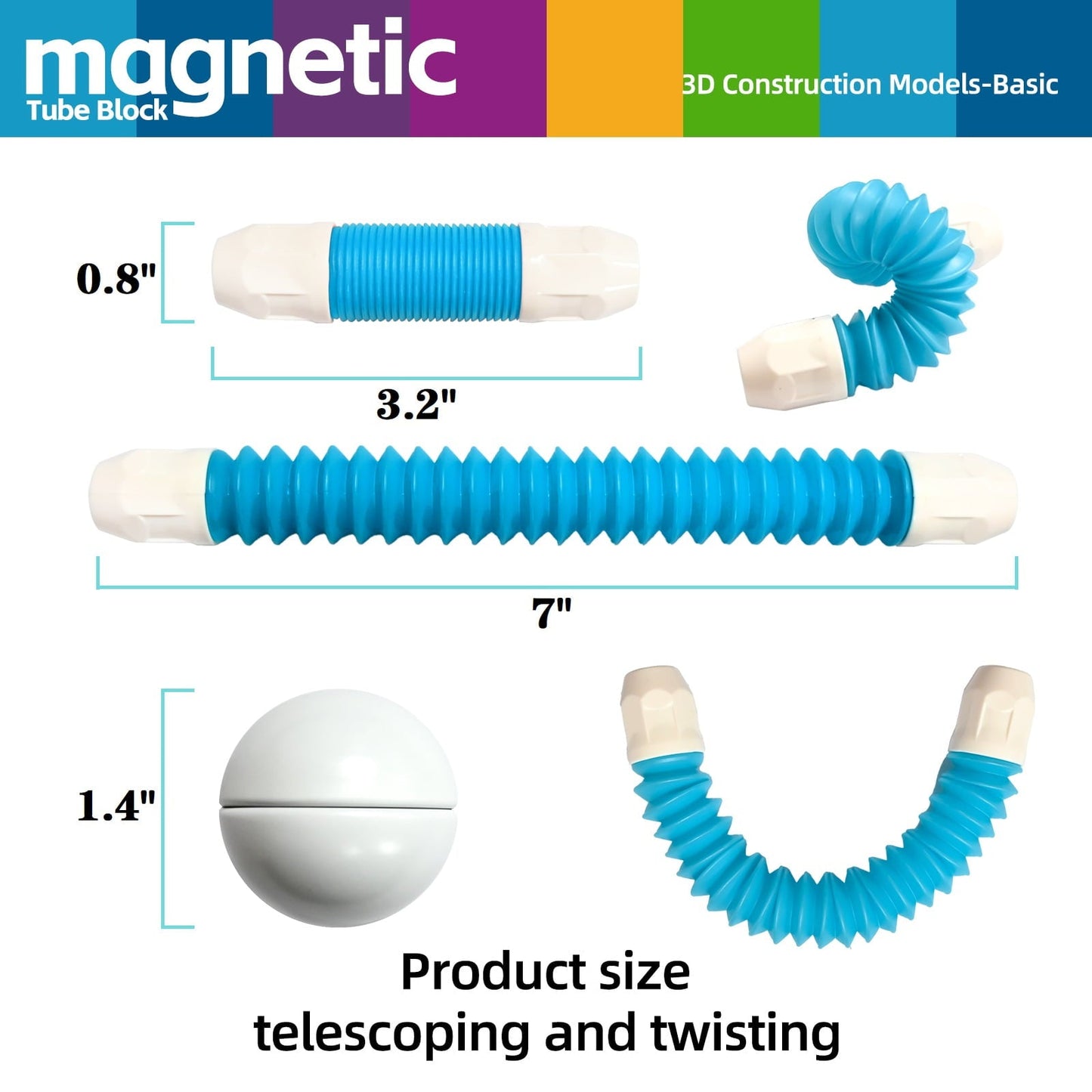 🧲 Magnetic Bend & Build Toy – Imagination That Stretches
