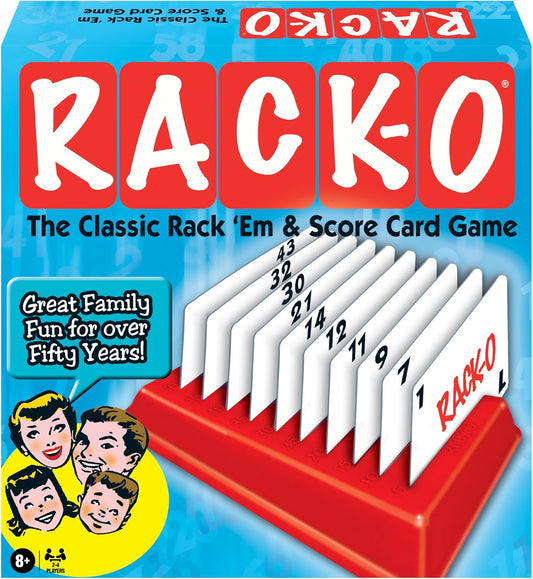 Vintage Card Game – Classic Playing Cards Set with Plastic Card Holders