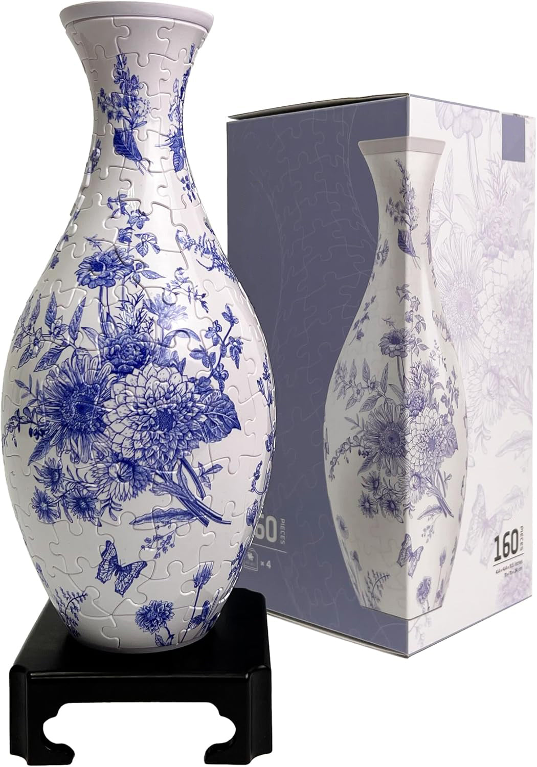 🧩 3D Puzzle Flower Vase – Buildable Art That Blooms with Style