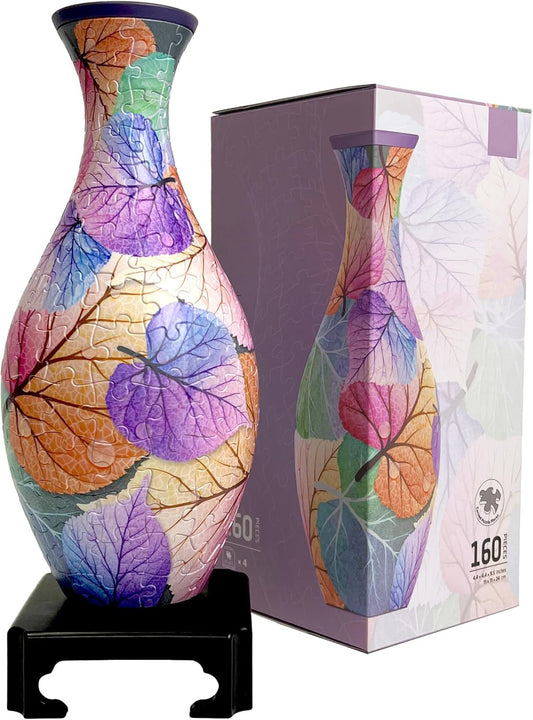 🧩 3D Puzzle Flower Vase – Buildable Art That Blooms with Style