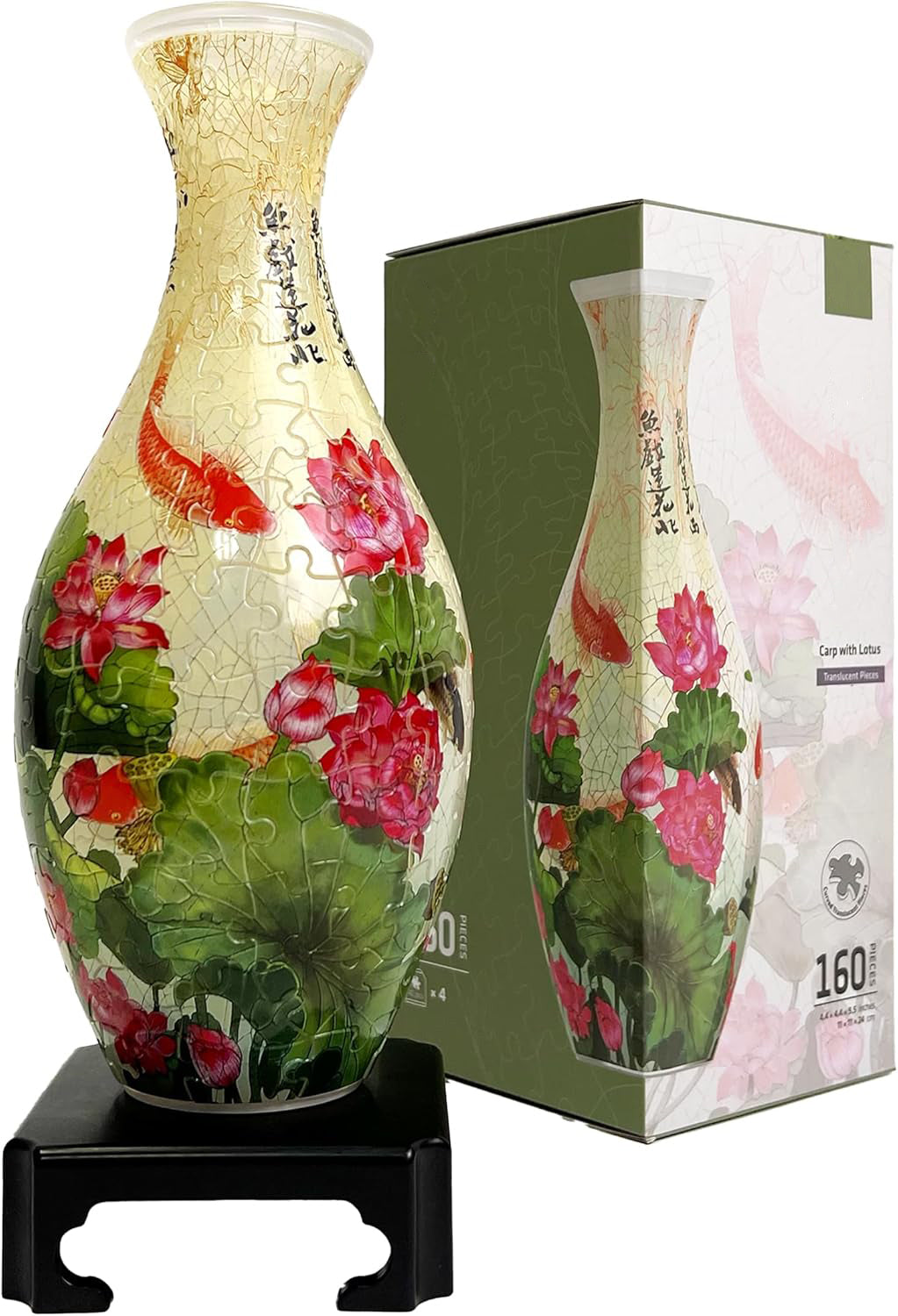 🧩 3D Puzzle Flower Vase – Buildable Art That Blooms with Style
