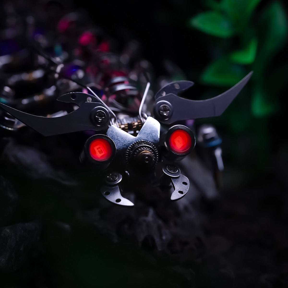 Nebulipedes Assembly Kit – Sci-Fi LED Mech Model, Dual-Color Glow