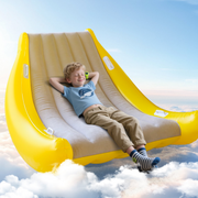 Sensory Rocking Chair for Kids – Inflatable Air Cloud with Crash Pad