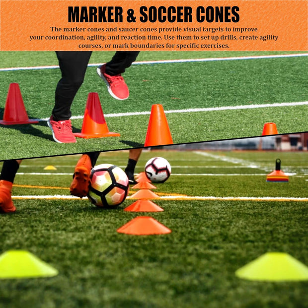 Soccer Agility Training Set - Complete Speed & Footwork Kit ⚽🏃‍♂️💨