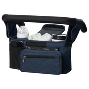 Universal Stroller Organizer – Cup Holder & Phone Bag, Fits Most Strollers