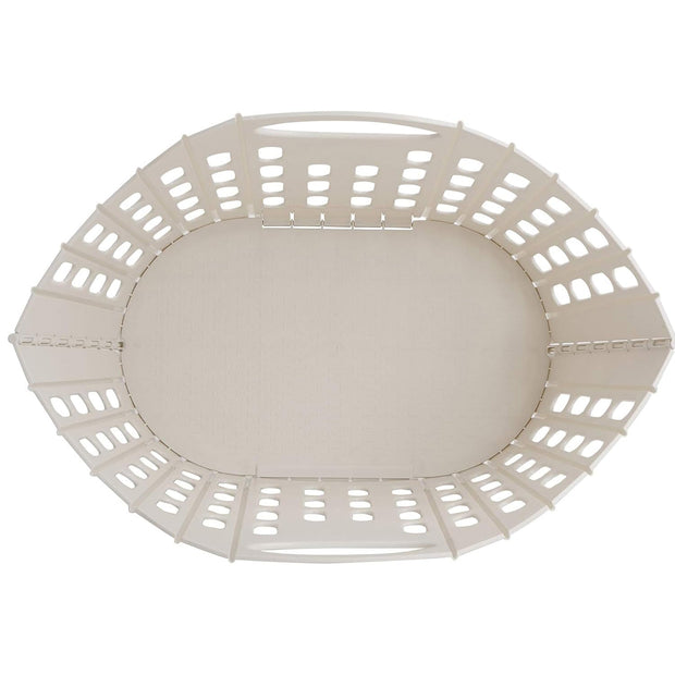 Foldable Laundry Basket 38L / 10 Gallons – Ventilated Plastic Hamper | Compact Clothes Bin