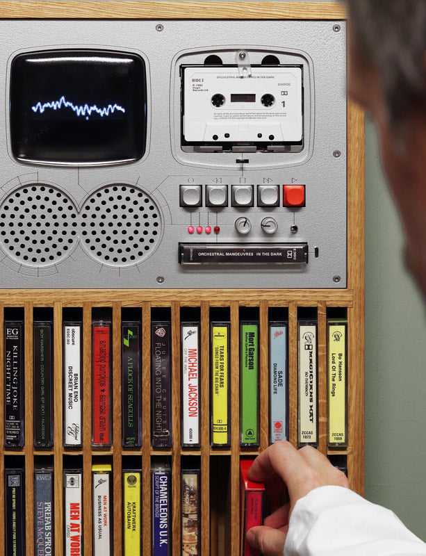 🎶 Retro Cassette Jukebox|Music & Décor in One 🎵