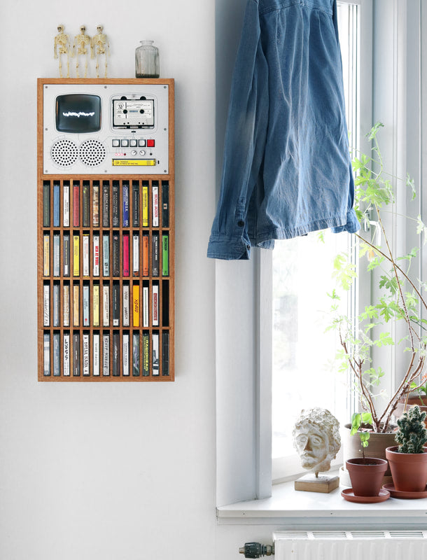 🎶 Retro Cassette Jukebox|Music & Décor in One 🎵