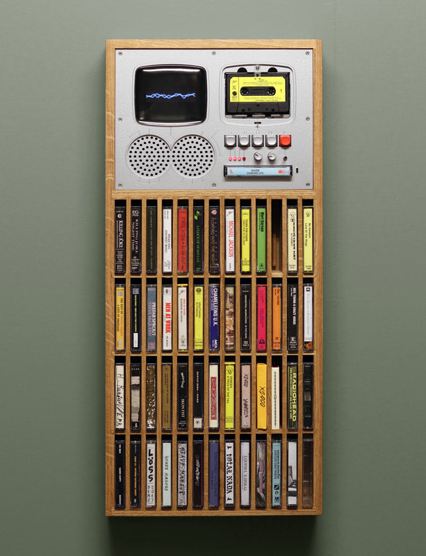 🎶 Retro Cassette Jukebox|Music & Décor in One 🎵
